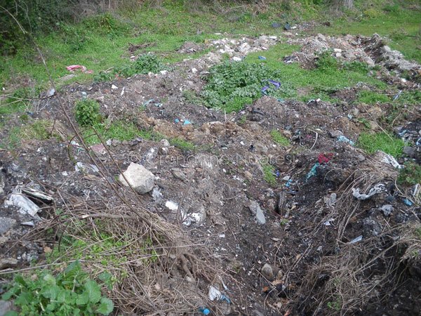 Una discarica abusiva