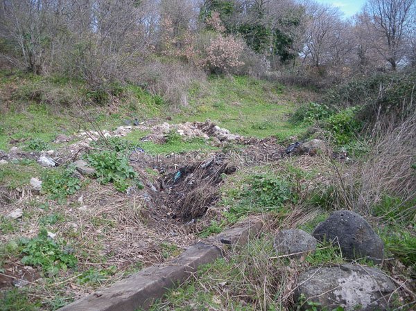 Una discarica abusiva