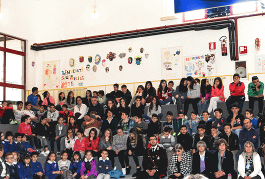 Galtelli, i ragazzi e rappresentanza delle istituzioni