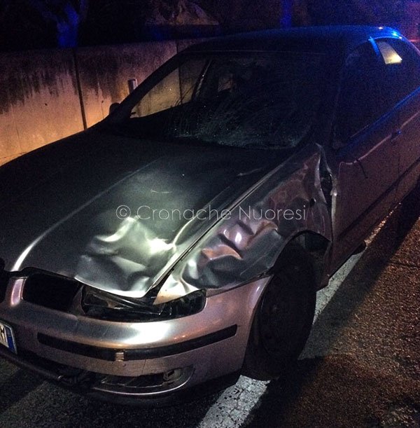 La Seat dopo l'incidente