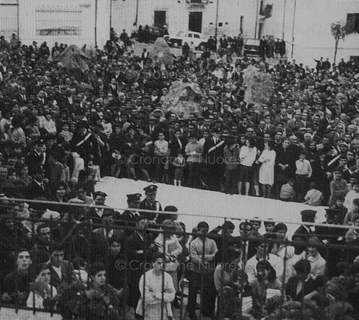 L'inaugurazione di piazza Satta