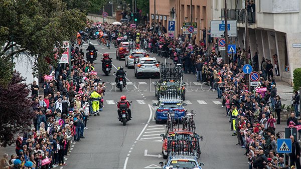 Nuoro, il passaggio del 100° Giro d'Italia