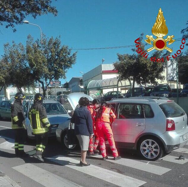 Nuoro, l'incidente in via Mannironi
