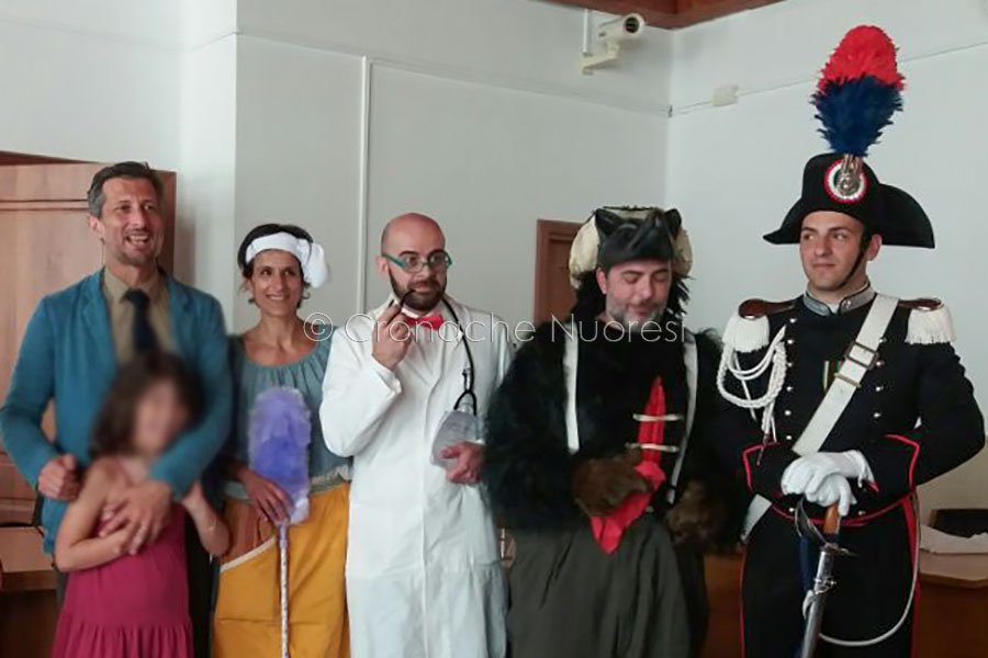 Un momento della rappresentazione 