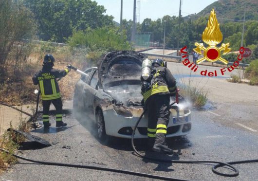La Giulietta dopo l'incendio