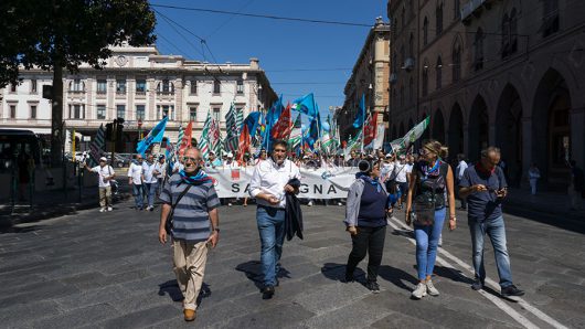 Cagliari, manifestazione contro i tagli alla Sanità (foto Cronache Nuoresi)