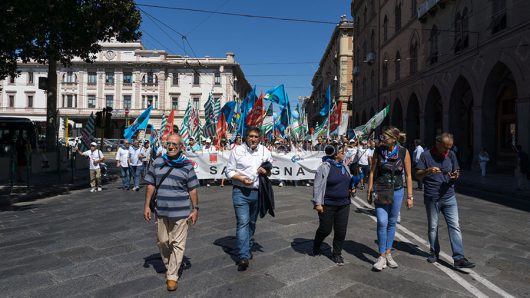 Cagliari, manifestazione contro i tagli alla Sanità (foto Cronache Nuoresi)