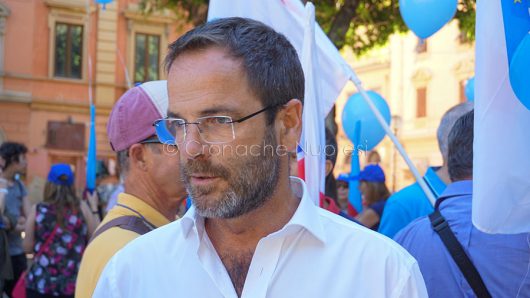 Il primo cittadino Luca Montella (foto Cronache Nuoresi)