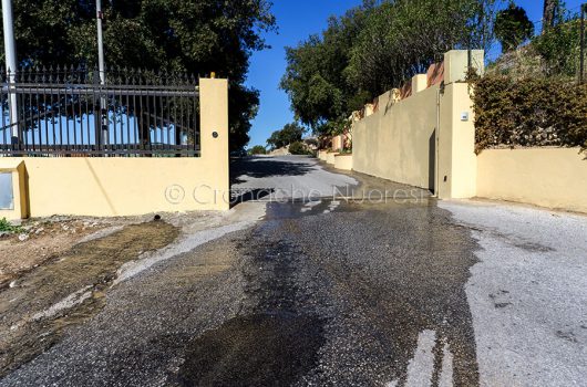 Nuoro. La chiesa di San Paolo allagata (foto Cronache Nuoresi)