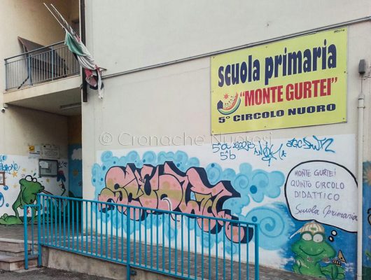 La scuola primaria di Monte Gurtei (foto Cronache Nuoresi)