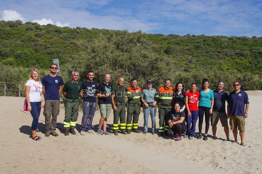 Cala Cartoe, CFVA CRes CNR Acquario di CG (foto S.Marongiu)
