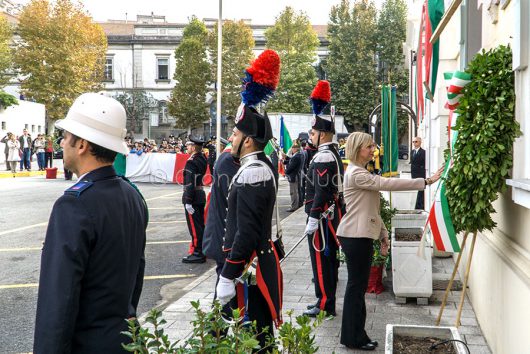 Nuoro, il prefetto Bellantoni per la Giornata dell'Unità Nazionale e delle Forze Armate (© foto S.Novellu)