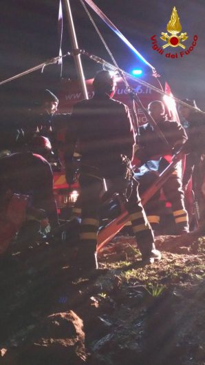 Il recupero della salma di Giovanni Maria Sedda