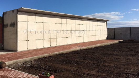 I loculi del nuovo cimitero di Macomer (© foto Cronache Nuoresi - Tutti i diritti riservati)