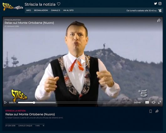 Il servizio di Striscia a Notizia sull'Hotel Esit