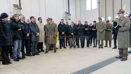 Cerimonia di consegna delle chiavi della Caserma di Prato Sardo (© foto S.Novellu)