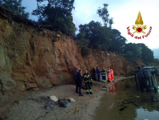 Il luogo della tragedia