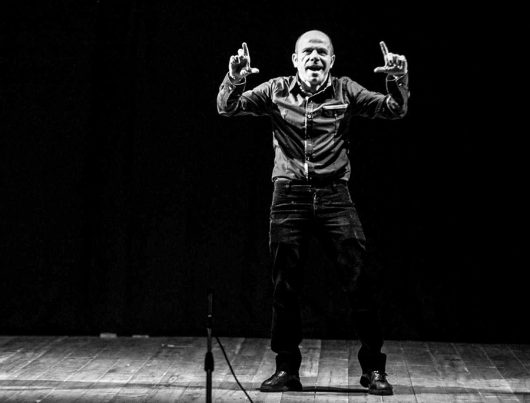 Un momento dello spettacolo teatrale “Variazioni G