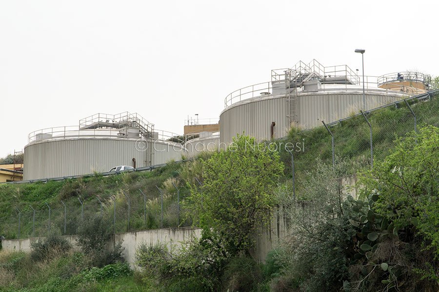 Nuoro, il depuratore di