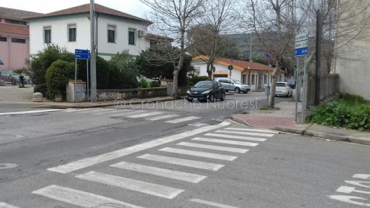 Il punto in cui è avvenuto l'incidente