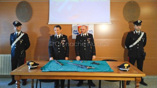 La conferenza stampa dei Carabinieri