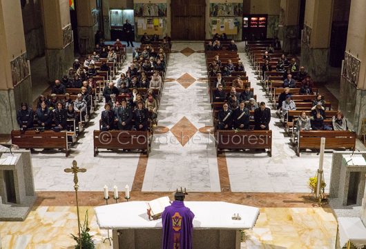 Un momento della SS. messa per le donne vittime di violenza (foto S.Novellu)