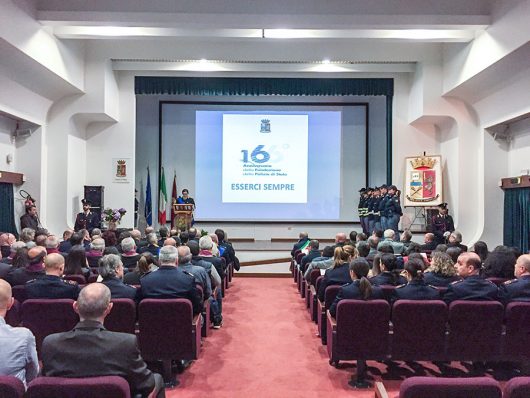 La festa della Polizia celebrata all'ISRE 