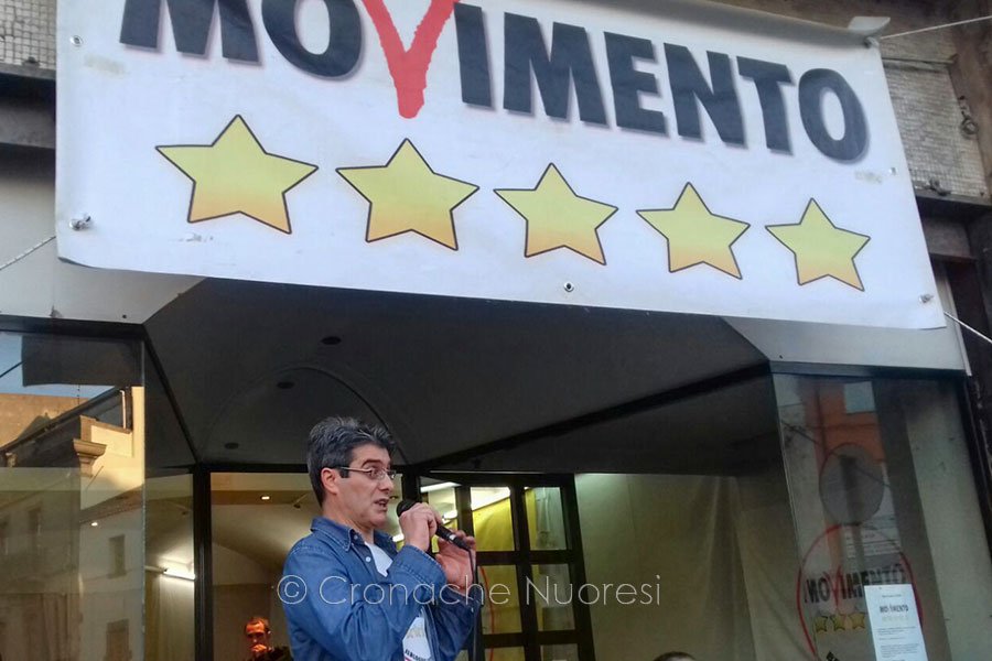Macomer, presentazione della lista M5s (foto P.G.Vacca)