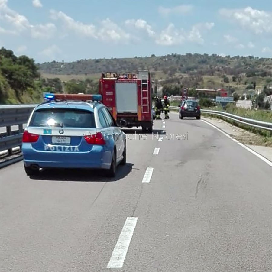 La scena dell'incidente