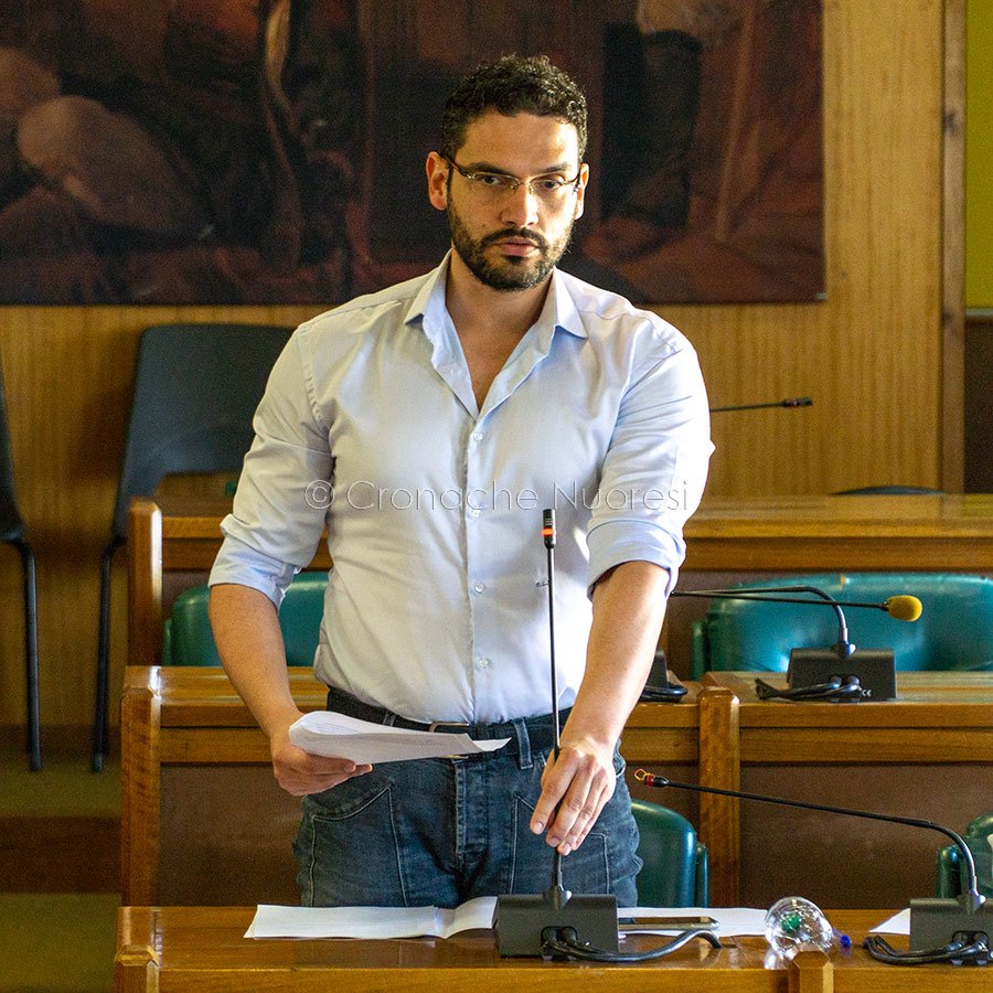 Il consigliere Pierluigi Saiu (foto S.Novellu)