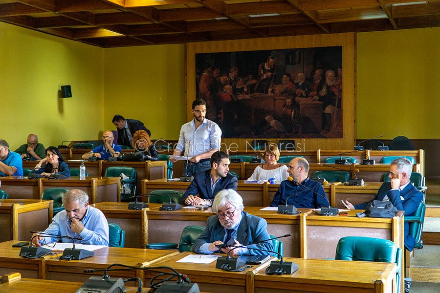 Nuoro, Consiglio comunale su Bilancio di previsione (foto S.Novellu)