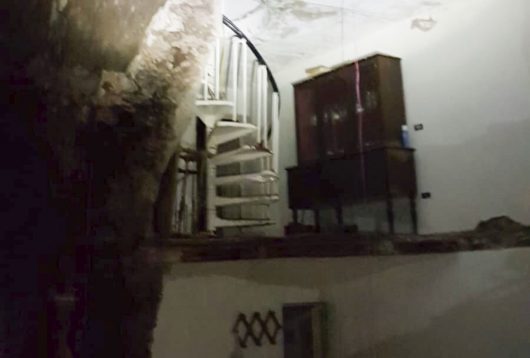 ll crollo della palazzina 