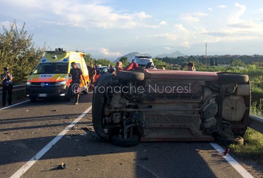 La scena dell'incidente - Cronache Nuoresi