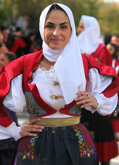 Redentore 2018, sfilata degli abiti tradizionali (foto A.Lauria - © Cronache Nuoresi)