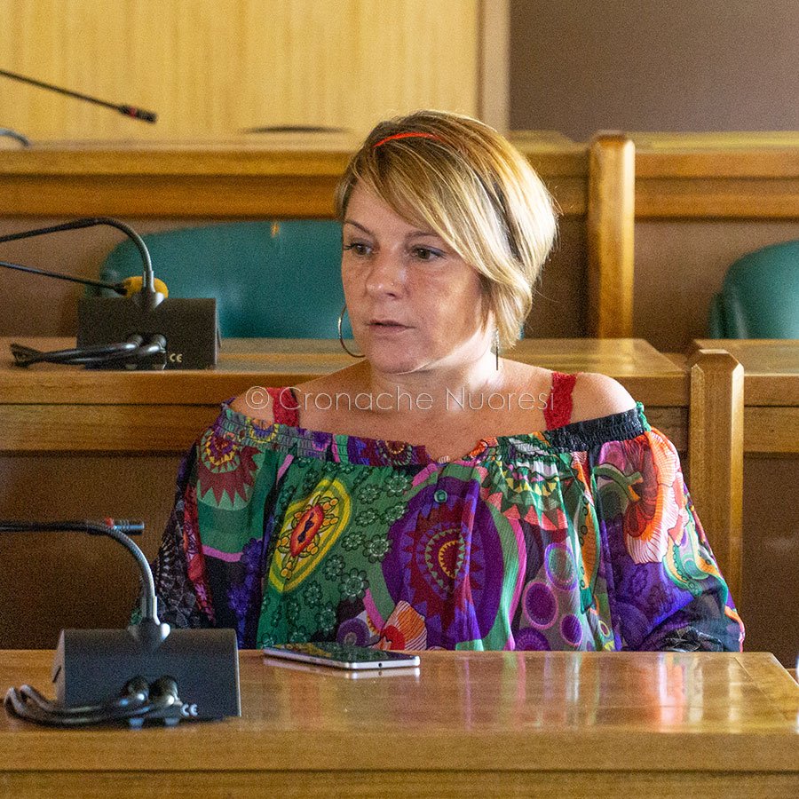 Il consigliere di Opposizione Mara Sanna (© foto S.Novellu)