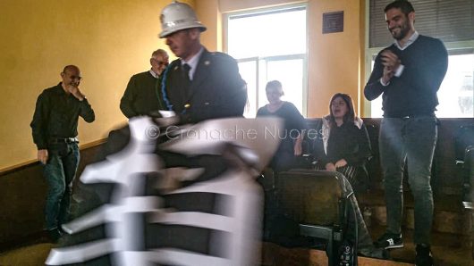 La protesta dell'Opposizione (foto Cronache Nuoresi)