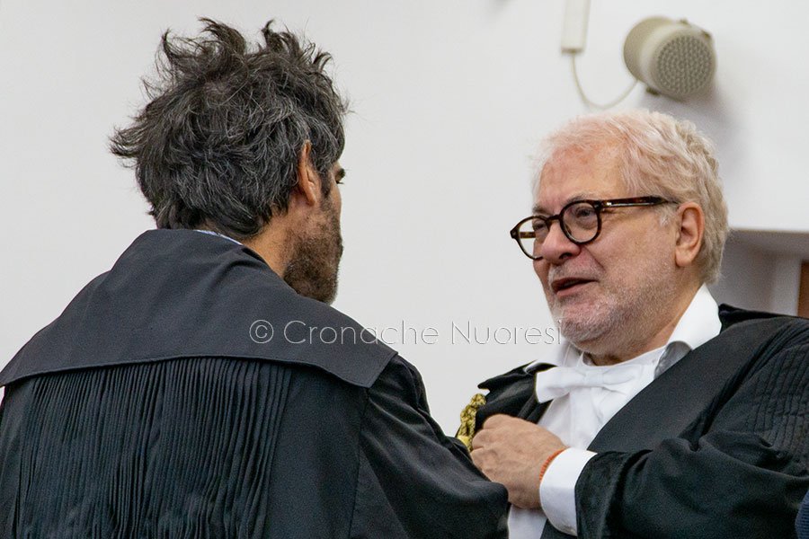 L'avvocato Rovelli col PM Vacca (foto S.Novellu)