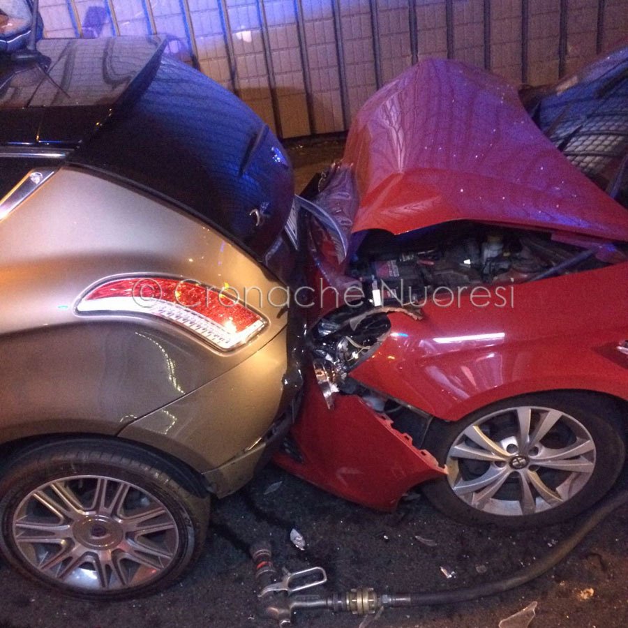 Nuoro, la scena dell'Incidente alla galleria di Prato Sardo