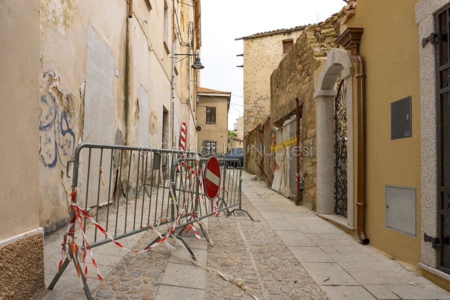 Transenne tra via Angioi e via Chironi (foto S.Novellu)