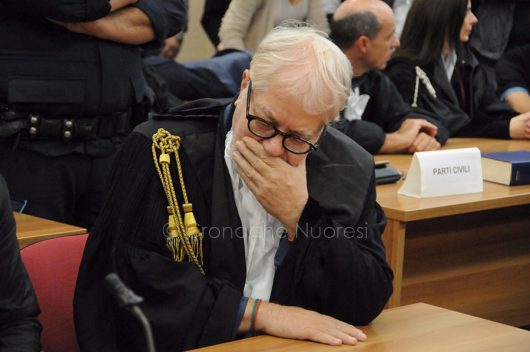 Processo Monni-Masala, l'avvocato Rovelli ascolta la sentenza di condanna