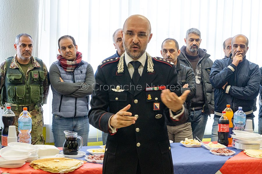 Festa per il colonnello Franco Antonio Maria Di Pietro (foto S.Novellu)