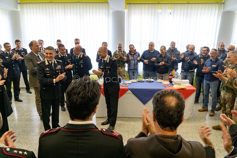 Festa per il colonnello Franco Antonio Maria Di Pietro (foto S.Novellu)