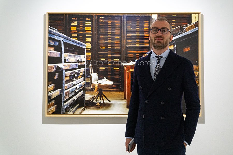 Il direttore del MAN Luigi Fassi (foto S-Novellu)