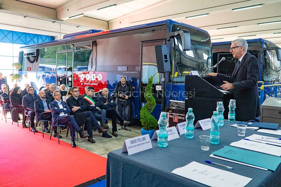 Il presidente della Regione Francesco Pigliaru Nuoro (foto S.Novellu)
