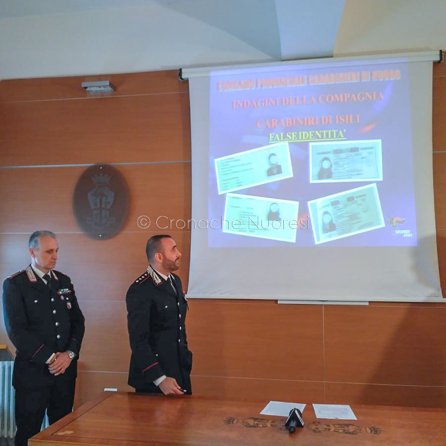 Conferenza stampa per l'arresto della badante rumena