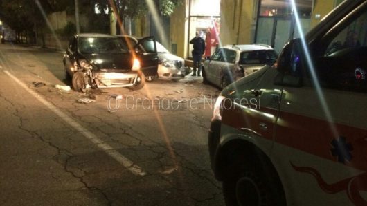 La scena dell'incidente (@ Cronache Nuoresi)