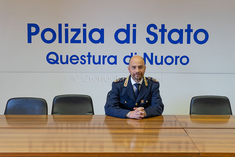 Il capo della Squadra mobile di Nuoro Silvio Esposito (foto S.Novellu)