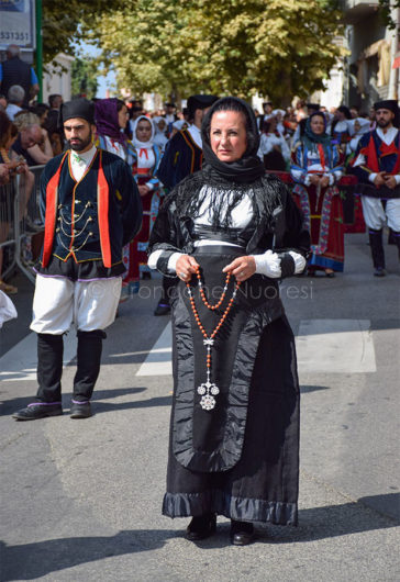 Nuoro. Redentore 2019, abiti tradizionali (foto Simone Littarru)