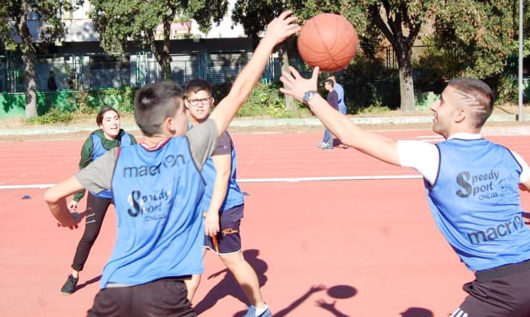 Un momento sportivo di 