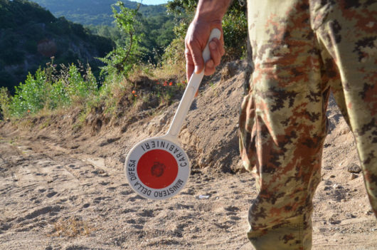 Un controllo dei Carabinieri